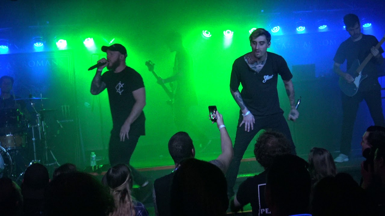 We Came as Romans 6/15/2018 AMERICAN MOSHPITS Lando's Corning NY set Live 18 YouTube