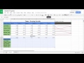 Tracking Student Progress with Google Sheets