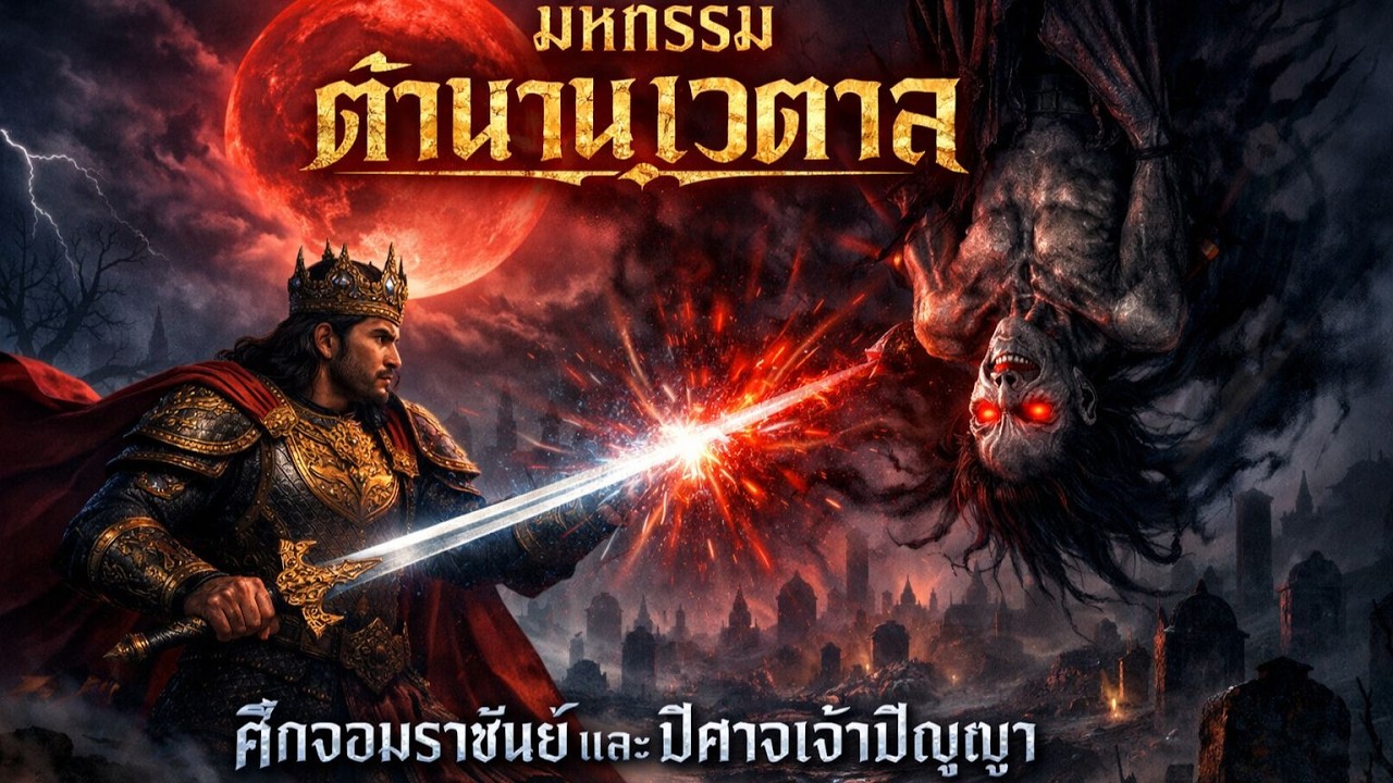 มหกรรมตำนานเวตาล #นิทานเวตาลฉบับเต็ม #พระวิกรมาทิตย์ #เล่าเรื่อง #ความเชื่อ #เรื่องแปลก