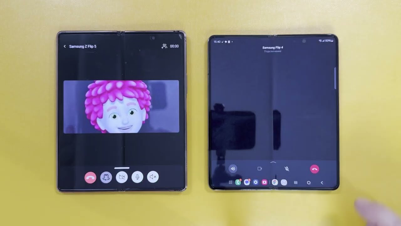 DUO FOLD GOOGLE MEET INCOMING CALL WHATSAPP SAMSUNG Z FOLD 4 TWINME SAMSUNG Z FOLD 2 SAME TIME