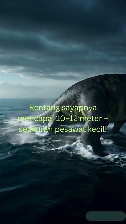 Quetzalcoatlus: Reptil Terbang Terbesar di Dunia