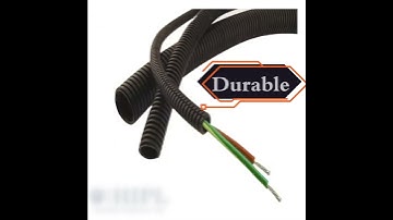 💡 Introducing the PE Corrugated Flexible Conduit 💡 Say goodbye to cable chaos and hello to seamless
