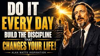 Do It Every Day Build The Discipline That Changes Your Life ! Alan Watts Inspiration
