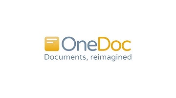 OneDoc by BIZTBAA | Dynamic document generation | Documents, reimagined