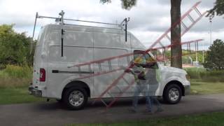Prime Design’s Ergorack- The Drop Down Ladder Rack for the Nissan NV