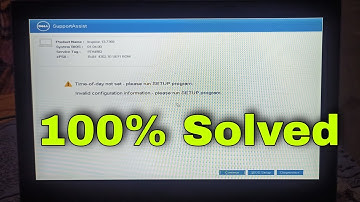 How to fix "Time-of-day not set - please run SETUP program" in Hindi.