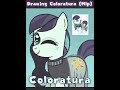 🦄DRAWING COLORATURA!🎤🎶 (From My Little Pony) #mylittleponyfriendshipismagic #speeddrawing #speeddraw