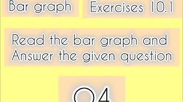 Class 5th|Mathematics|Chapter 10|Exercise 10.1|Answer the following Q using Bar graph|Data Handling