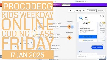 ProCodeCG Kids Weekday Coding Class - Friday - 17 Jan 2025