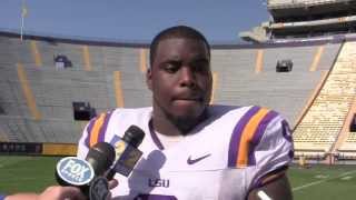 Ego Ferguson, post-spring game