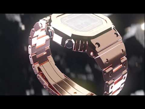 G:SHOCK: GMWB5000GD-4 Rose Gold Ion Plated Finish