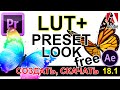 Adobe Premiere Pro создать Пресеты + LUT 🍉 Как сделать и сохранить В чем разница  Курс Уроки №18.1