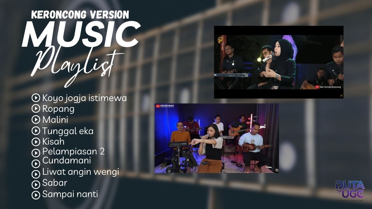 PLAYLIST COVER-KERONCONG VERSION