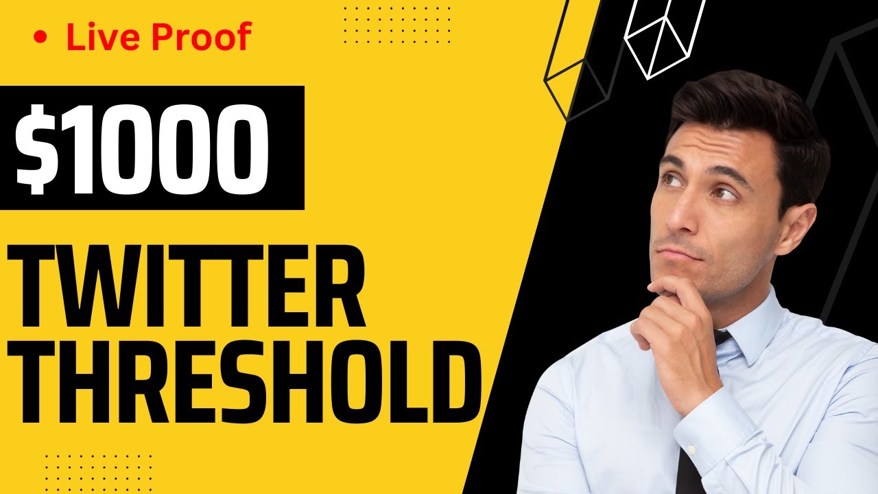 $1000 Threshold For Twitter | Live Proof | #newmethod 2023 | Free Ads ...