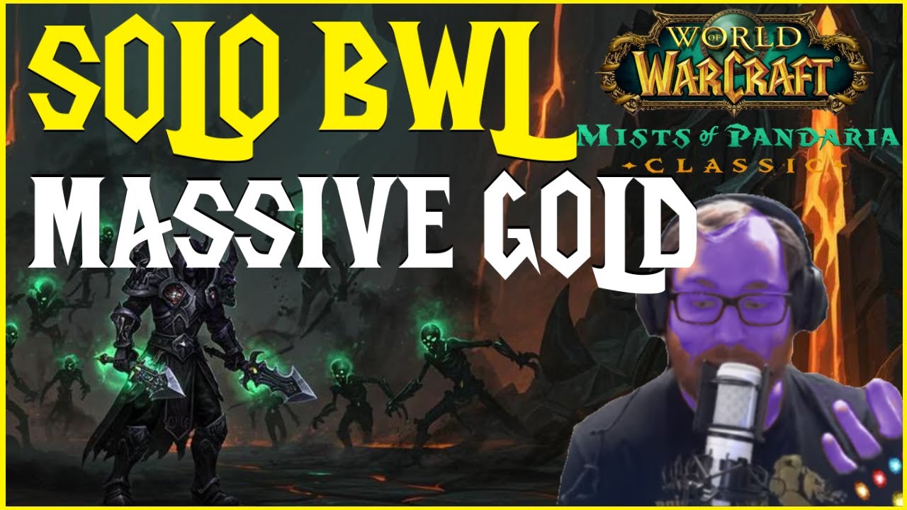 Полное соло BWL Clear для ОГРОМНОГО ЗОЛОТА на патче Mop Pre