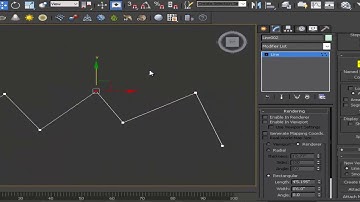 3DS MAX SHAPE AND SPLINE TUTORIAL 07