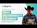 Warmly Deliverability Case Study - Allegrow