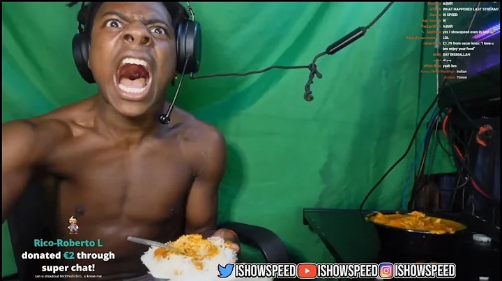 iShowSpeed Trys Indian Food for The First Time...😂