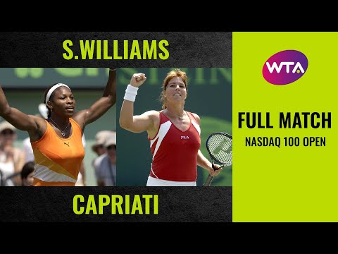 Serena Williams vs. Jennifer Capriati | Full Match | 2003 Nasdaq 100 Open Final