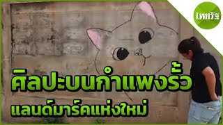 ครูสอนพิเศษใช้เวลาว่าง สร้างศิลปะบนกำแพงรั้ว | 23-05-62 | ตะลอนข่าว