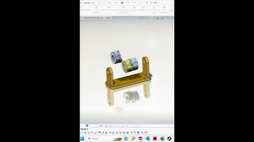 Oldham Coupling Animation - Solidworks Animation