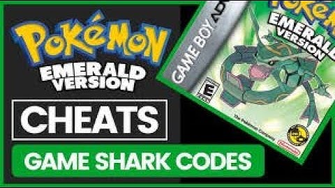 Pokemon emerald all 3 starters cheat