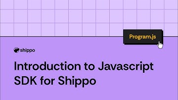 Introduction to the Javascript SDK for Shippo