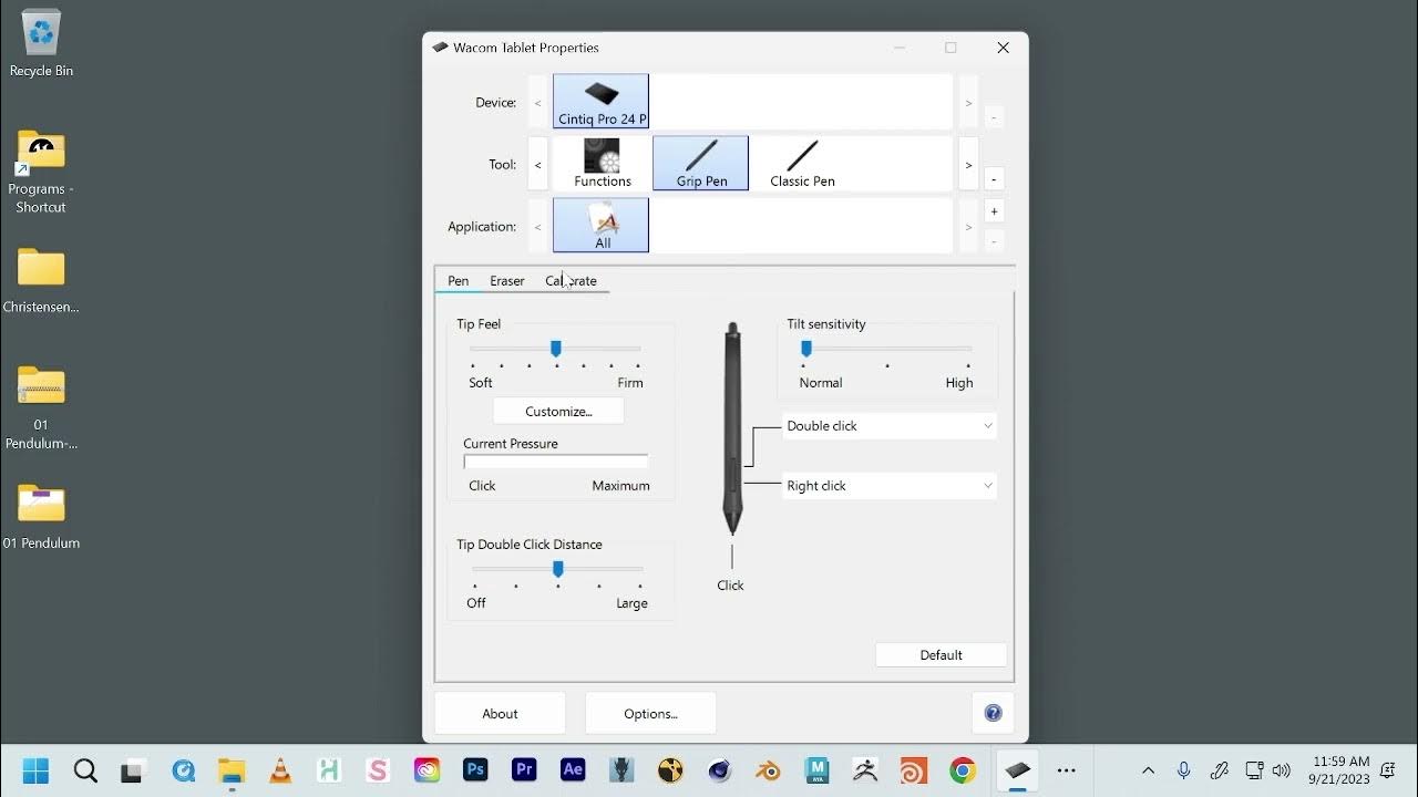 Cintiq Calibration Tablet Properties YouTube