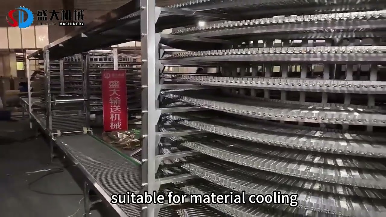 Spiral cooling tower