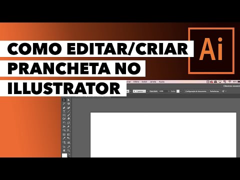 Como editar/criar prancheta no Illustrator