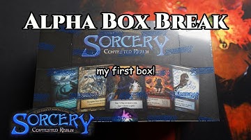 Sorcery TCG Alpha Box Break (01/30)