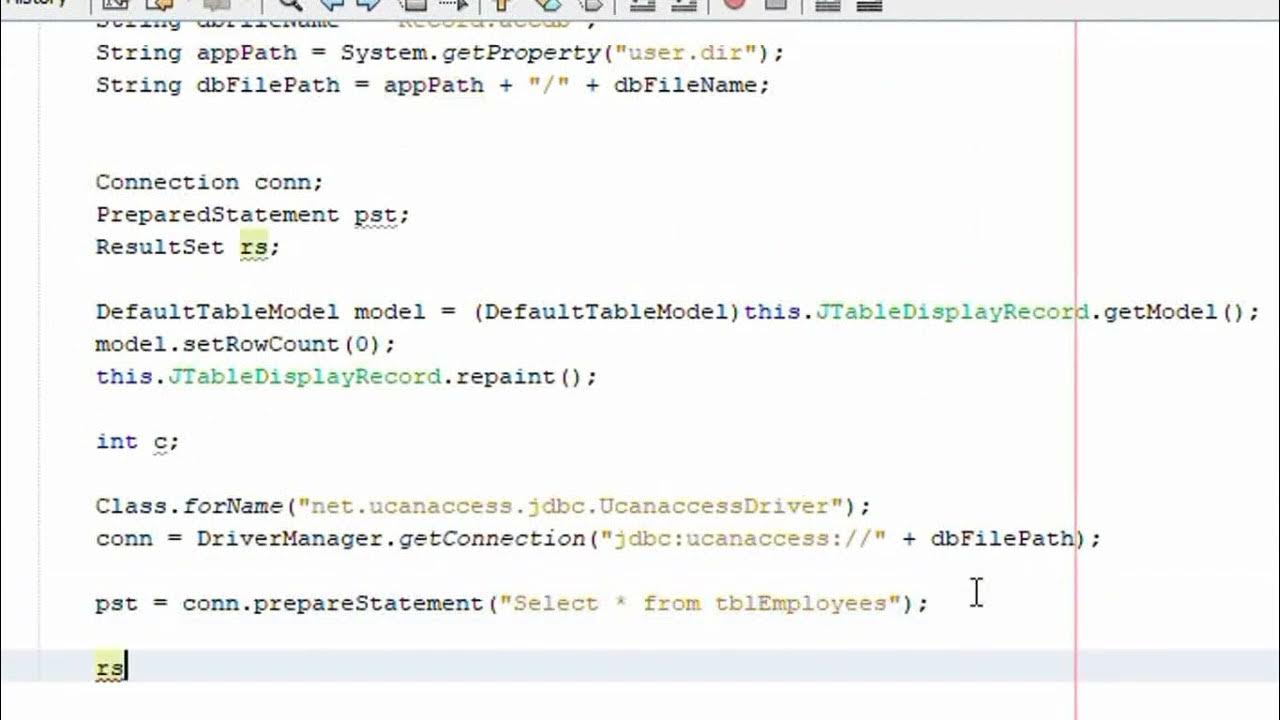Part 2 - Inserting / Adding data to MS Access using 