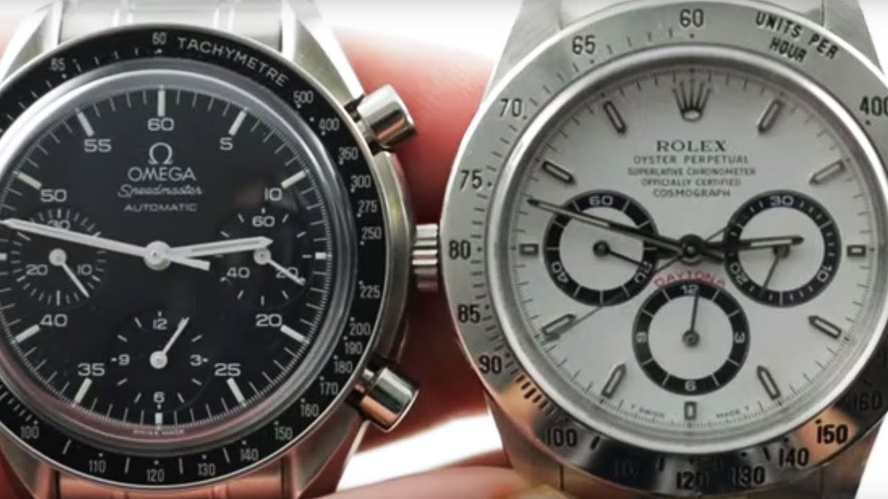 rolex omega speedmaster