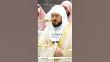 ذلك من أنباء القرى نقصه عليك_تلاوة مرئية_صلاة العشاء 13 ربيع الآخر 1446هـ_الشيخ ماهر المعيقلي #quran