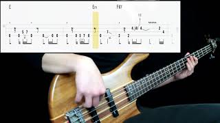 Faith No More - King For A Day (Bass Only) (Play Along Tabs In Video)