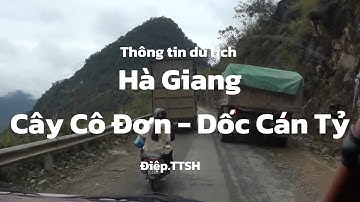 372  HÀ GIANG 03  CÂY CÔ ĐƠN VÀ DỐC CÁN TỶ