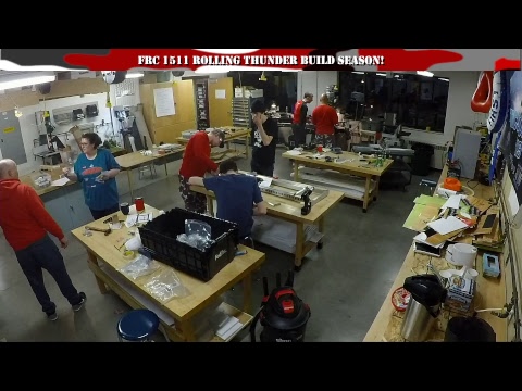 Build Season | FIRST 1511 Rolling Thunder | DESTINATION: DEEP SPACE