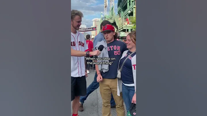Red Sox Fans Describe Yankees Fans🫣 | Shorts