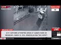 CCTV captures attempted arson at Carapo home— Venezuelan man is the suspect.