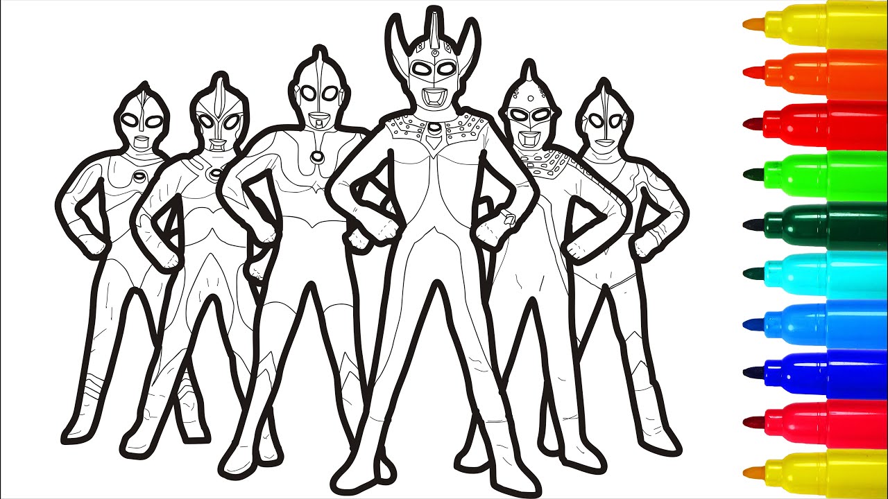 Ultraman Wallpaper Coloring Pages Youtube Ultraman Wallpaper Coloring Pages Youtube
