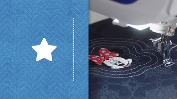 Echo Quilting - Brother Luminaire Innov-is XP1 sewing, quilting and embroidery machine