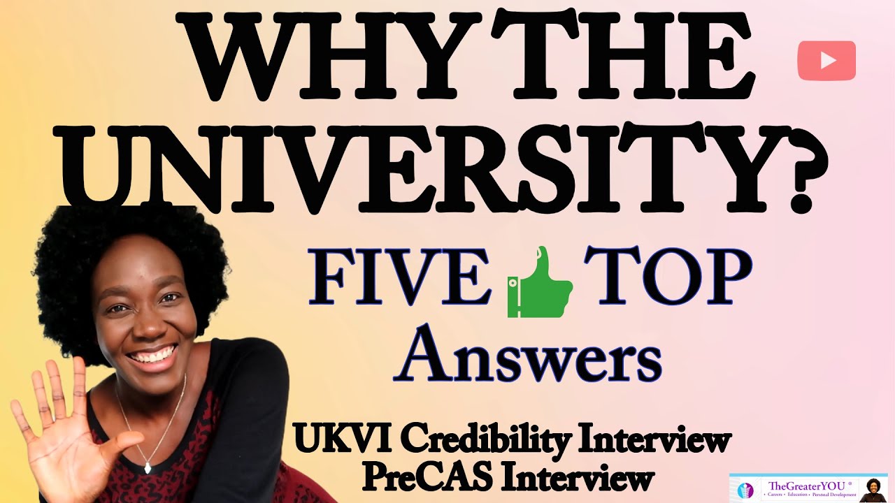 how to answer why study at that university? 2026 UKVI Credibility interview question