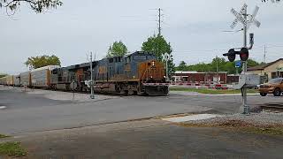 CSX M281-25 Southbound Autoracks. Top end was loaded. 2 locos, No DPU. Portland, TN. 4/25/24. by The Maverick Railroader  186 views 2 weeks ago 4 minutes, 29 seconds