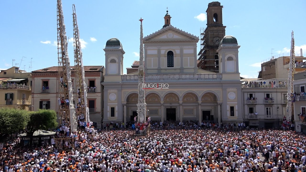 FESTA DEI GIGLI NOLA - PIAZZA ORTOLANO 2023 - FAM. CESARANO - PARANZA POLLICINO