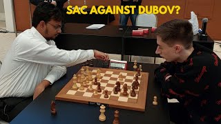 Sac against Dubov? GM Mitrabha Guha vs GM Daniil Dubov | World Blitz 2023