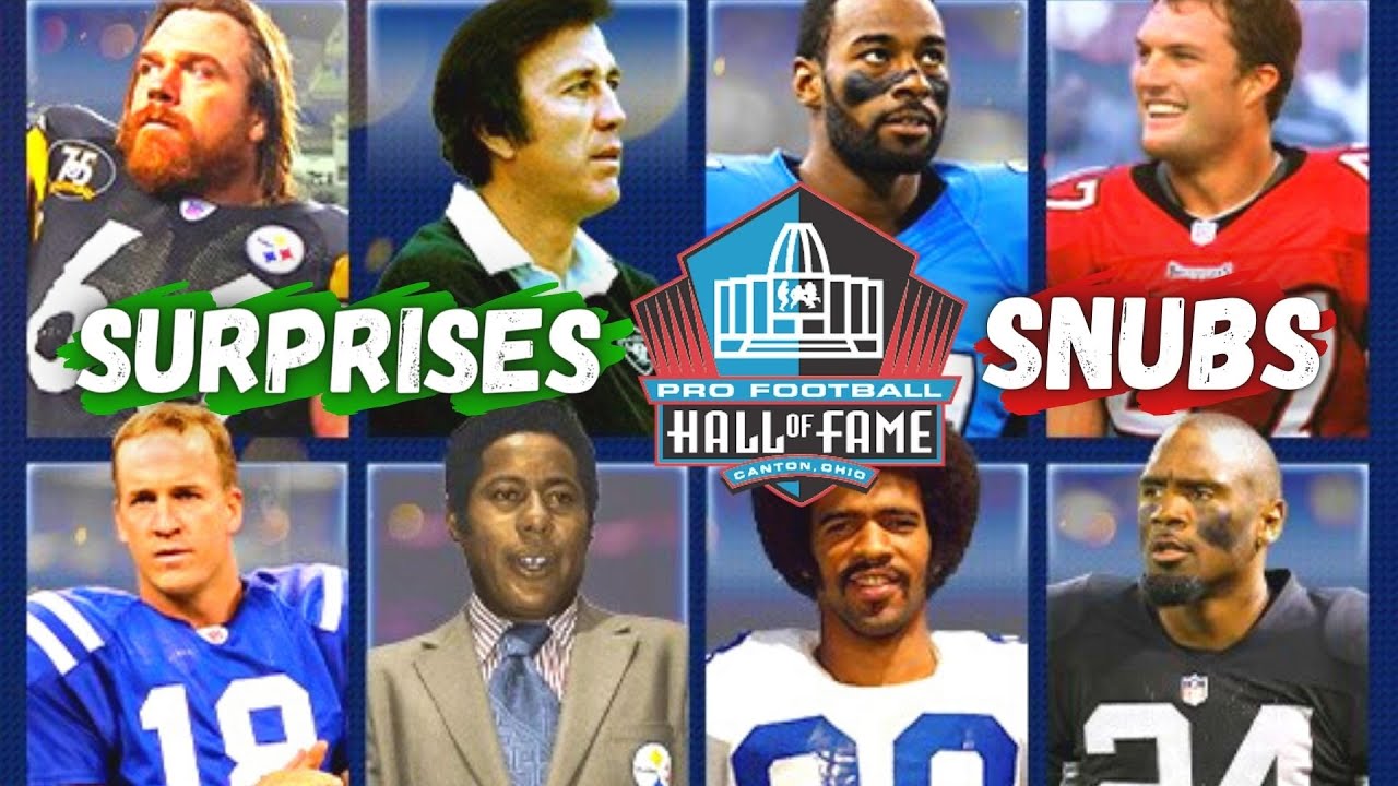2021 NFL Hall Of Fame Snubs and Surprises - YouTube