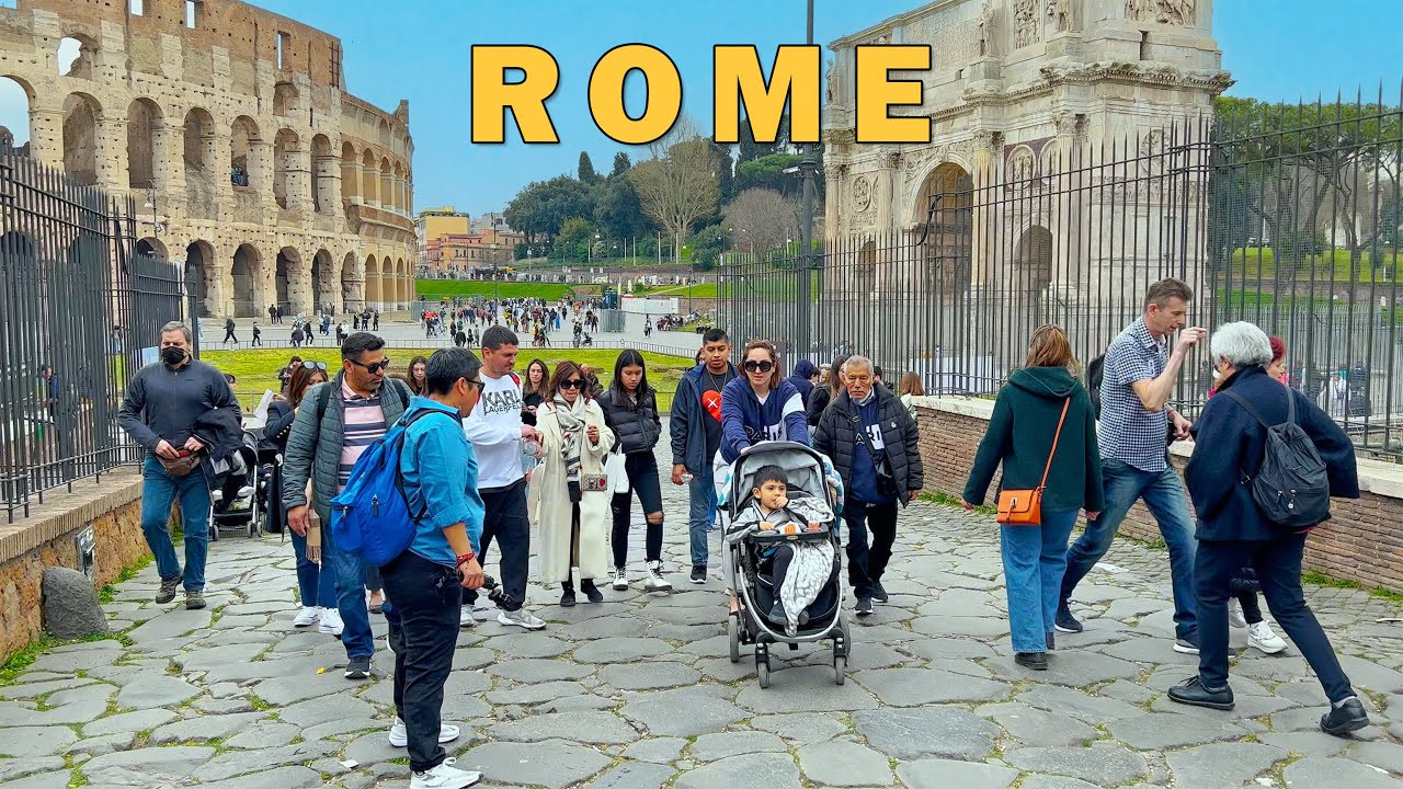 🇮🇹 РИМ, Италия 4K прогулка по Вечному городу ✨