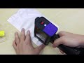 How to print production date with bentsai b2bthh6105b2 handheld printer