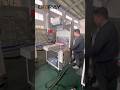Semi-automatic heat shrink wrap machine, output 3-5pca/min#machine #factory #pack #packaging #wrap