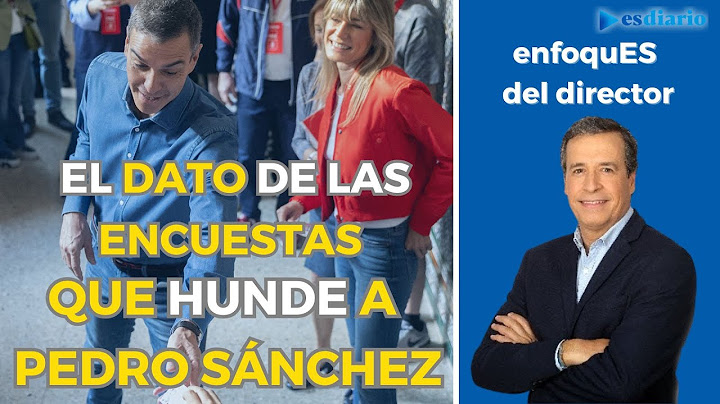 The poll data that is sinking Pedro Sánchez: a growing problem because of Begoña Gómez